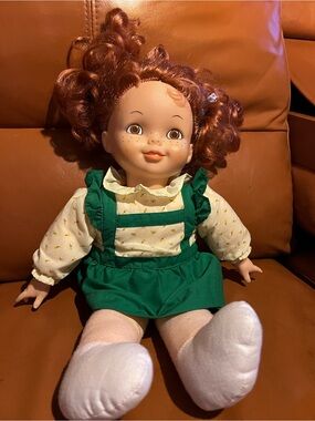 Vtg 1988 Northern Tissue 16" Doll Red Hair Freckles James River Corp Promo